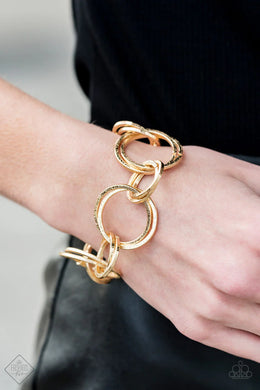 Give Me A Ring Gold Bracelet Paparazzi Accessories