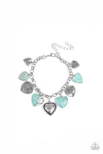 Load image into Gallery viewer, Garden Hearts Green Bracelet Paparazzi Accessories