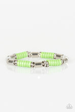 Load image into Gallery viewer, Whimsical Wanderer Green Bracelet Paparazzi Accessories