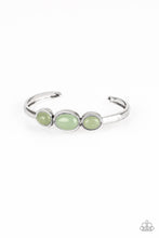 Load image into Gallery viewer, Roam Rules Green Cuff Bracelet Paparazzi Accessories