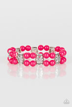 Load image into Gallery viewer, Daisy Debutante Pink Bracelet Paparazzi Accessories
