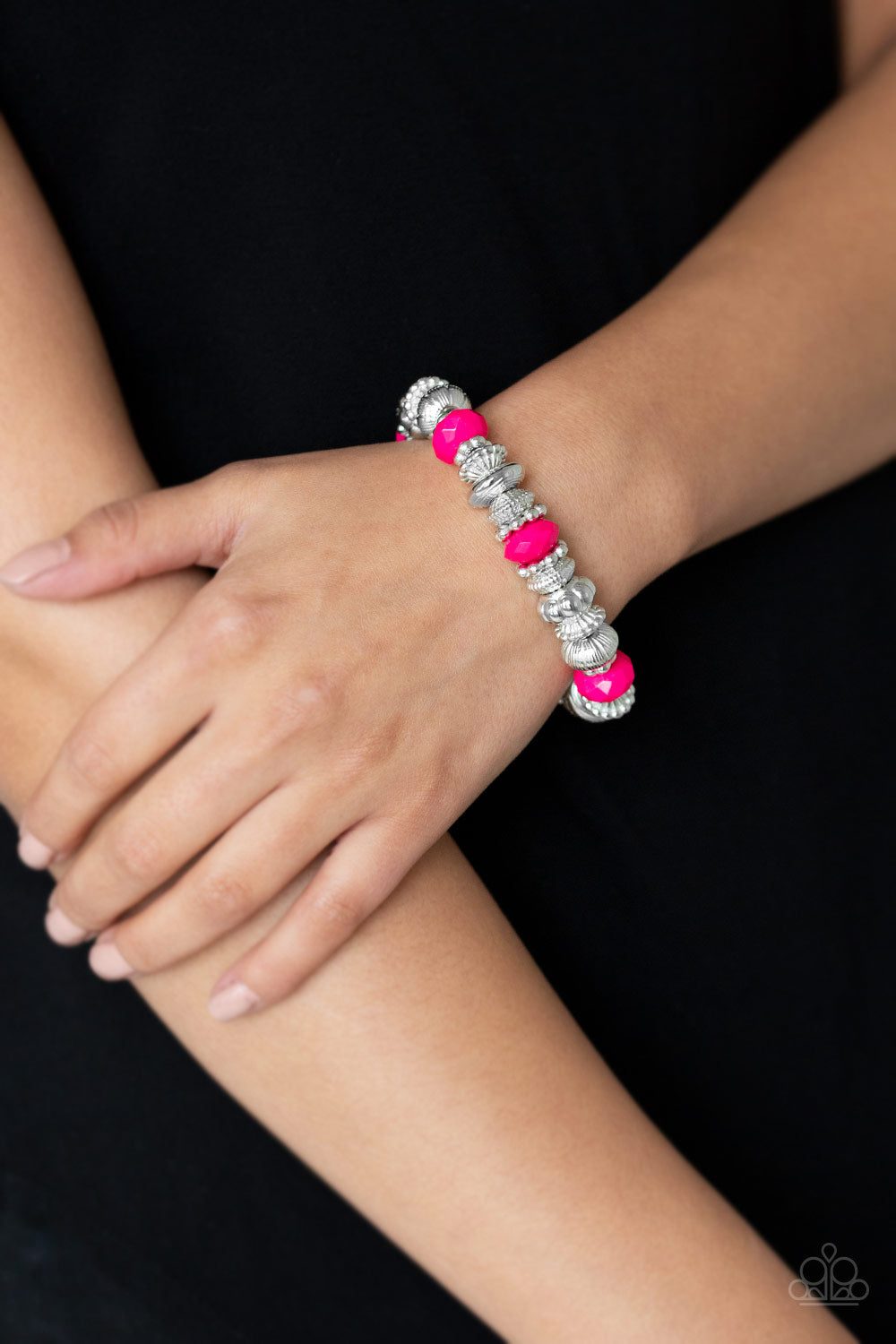 Live Life to the COLOR-fullest Pink Bracelet Paparazzi Accessories