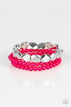 Load image into Gallery viewer, Fiesta Flavor Pink Bracelet Paparazzi Accessories