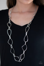 Load image into Gallery viewer, Attitude Adjustment Silver  Necklace Paparazzi Accessories