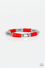 Load image into Gallery viewer, Whimsical Wanderer Red Bracelet Paparazzi Accessories