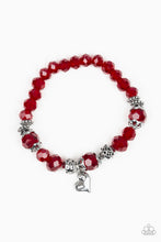 Load image into Gallery viewer, Right On The Romance Red Bracelet Paparazzi Accessories