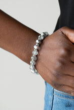 Load image into Gallery viewer, Crystal Candelabras Silver Bracelet Paparazzi Accessories