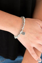 Load image into Gallery viewer, Rare Romance Silver Bracelet Paparazzi Accessories