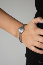 Load image into Gallery viewer, Savannah Sunset Silver Cuff Bracelet Paparazzi Accessories