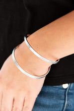 Load image into Gallery viewer, Grenada Goddess Silver Cuff Bracelet Paparazzi Accessories