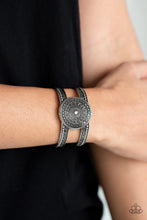 Load image into Gallery viewer, Texture Trade Silver Cuff Bracelet Paparazzi Accessories