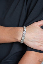 Load image into Gallery viewer, Take A Moment To Reflect White Bracelet Paparazzi Accessories