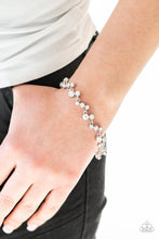Load image into Gallery viewer, Starlit Stunner White Bracelet Paparazzi Accessories
