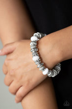Load image into Gallery viewer, Live Life To The COLOR-fullest White Bracelet Paparazzi Accessories