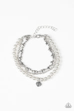 Load image into Gallery viewer, Love Like You Mean It White Pearl Bracelet Paparazzi Accessories