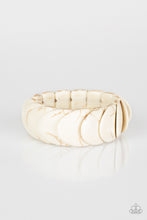Load image into Gallery viewer, Nomadic Nature White Bracelet Paparazzi Accessories