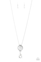 Load image into Gallery viewer, Happy As Can Beam White Moonstone Lanyard Paparazzi Accessories