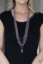 Load image into Gallery viewer, Industrial Vibrance Purple Landard Paparazzi Accessories