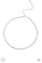 Load image into Gallery viewer, Stunningly Stunning White Rhinestone Choker Necklace Paparazzi Accessories