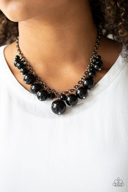 Broadway Belle - Black Necklace Paparazzi Accessories