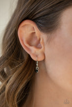 Load image into Gallery viewer, Classic Casanova Black Rhinestone Heart Necklace Paparazzi Accessories