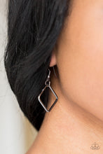 Load image into Gallery viewer, Backed Into A Corner Black Necklace Paparazzi Accessories