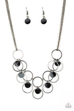 Load image into Gallery viewer, Ask and You SHELL Receive Black Necklace Paparazzi Accessories