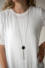Load image into Gallery viewer, Happy As Can Beam Black Necklace Paparazzi Accessories