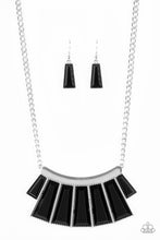 Load image into Gallery viewer, Glamour Goddess Black Necklace Paparazzi Accessories