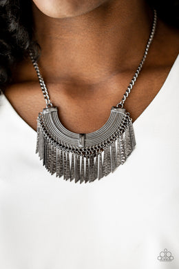 Impressively Incan Black Necklace Paparazzi Accessories