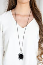Load image into Gallery viewer, Harbor Harmony Black Necklace Paparazzi Accessories