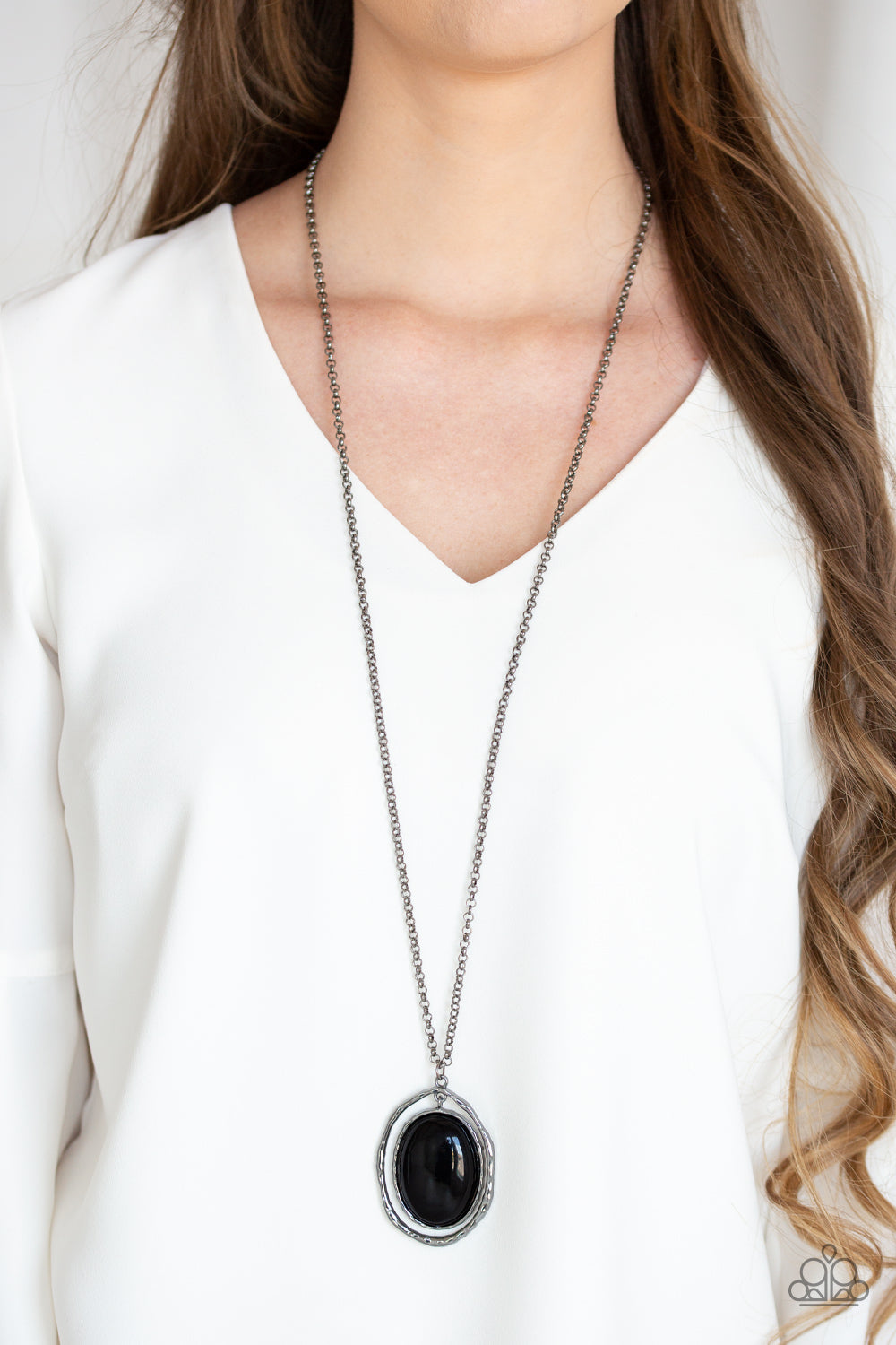 Harbor Harmony Black Necklace Paparazzi Accessories