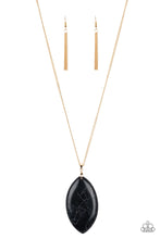 Load image into Gallery viewer, Santa Fe Simplicity Black Necklace Paparazzi Accessories