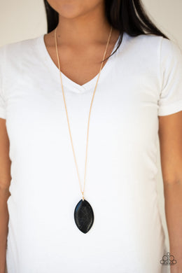 Santa Fe Simplicity Black Necklace Paparazzi Accessories