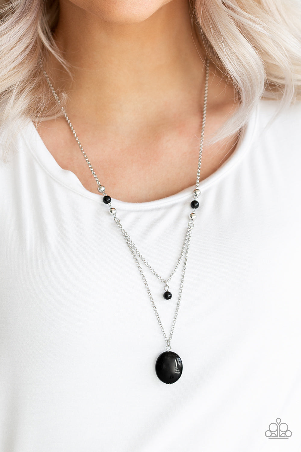 Time To Hit the Roam Black Necklace Paparazzi Accessories