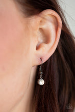 Load image into Gallery viewer, Jaw-Droppingly Jealous Black Gunmetal Rhinestone Necklace Paparazzi Accessories