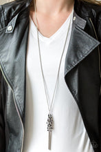 Load image into Gallery viewer, Twilight Twinkle Black Necklace Paparazzi Accessories