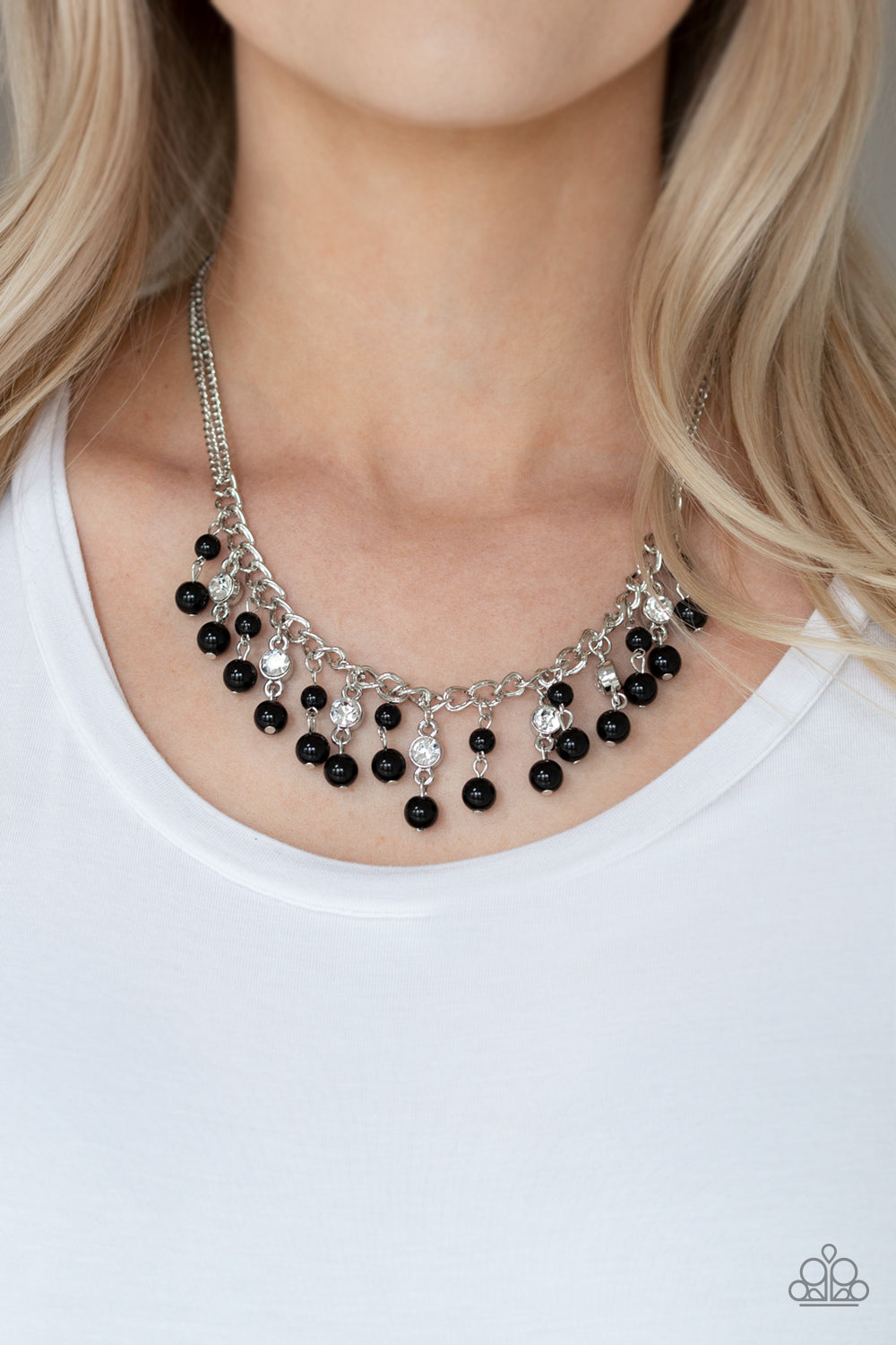 Regal Refinement Black Necklace Paparazzi Accessories