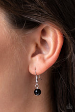 Load image into Gallery viewer, Out Of Bounds Shimmer Black Necklace Paparazzi Accessories