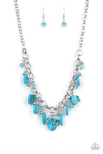 Load image into Gallery viewer, I Want to Sea The World Blue Necklace Paparazzi Accessories