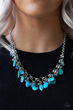 Load image into Gallery viewer, I Want to Sea The World Blue Necklace Paparazzi Accessories