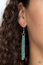 Load image into Gallery viewer, Industrial Vibrance Blue Necklace Paparazzi Accessories