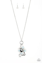 Load image into Gallery viewer, I Will Fly Blue Necklace Paparazzi Accessories