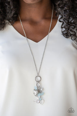 I Will Fly Blue Necklace Paparazzi Accessories