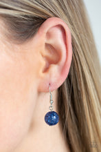 Load image into Gallery viewer, Shimmer Simmer Blue Necklace Paparazzi Accessories