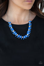 Load image into Gallery viewer, Brags to Riches - blue Necklace Paparazzi Accessories