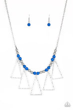 Load image into Gallery viewer, Terra Nouveau Blue Necklace Paparazzi Accessories
