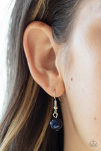 Load image into Gallery viewer, Wall Street Wonder - Blue Necklace Paparazzi Accessories