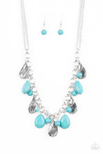 Load image into Gallery viewer, Terra Tranquility Blue Necklace Paparazzi Accessories