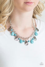 Load image into Gallery viewer, Terra Tranquility Blue Necklace Paparazzi Accessories